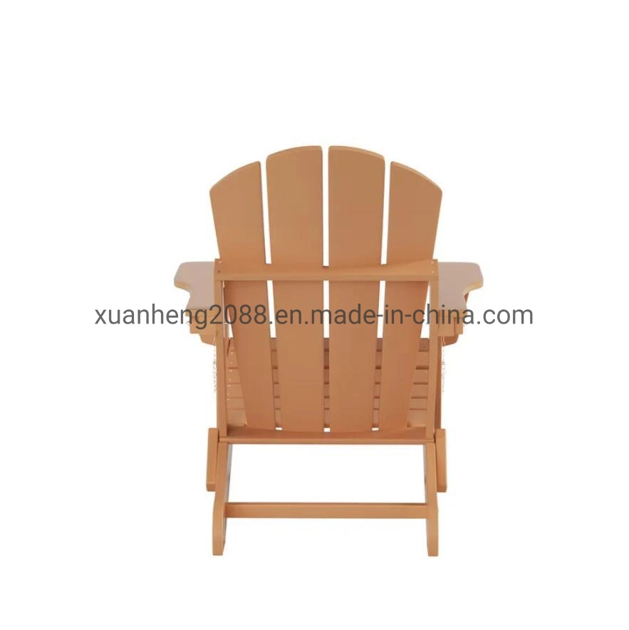 Plástico HDPE Classic dobrável preço bom Pátio cadeira Adirondack para Exterior