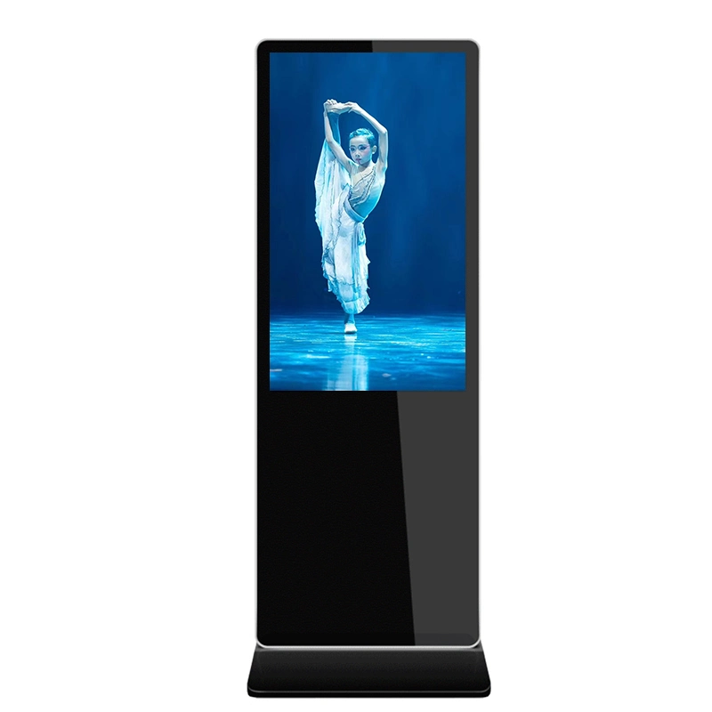 New Elegant Floor Standing Digital Signage Display WiFi LCD Screen Totem Kiosks 32 Inch Indoor Advertising Playing Equipment