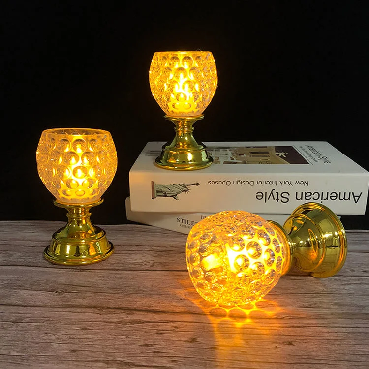 Bestseller Kristall Honeycomb Kerzenhalter Multi Color Tea Light Kerze mit Stand Home Dekor