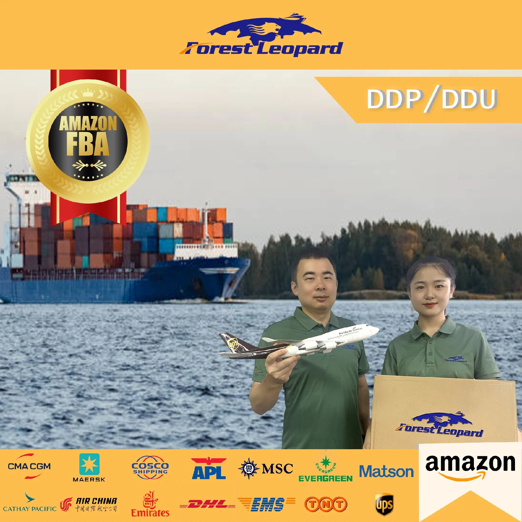 Sea Shipping Forwarder USA Amazon Full Container Freight Shipment to Philadelphia From China