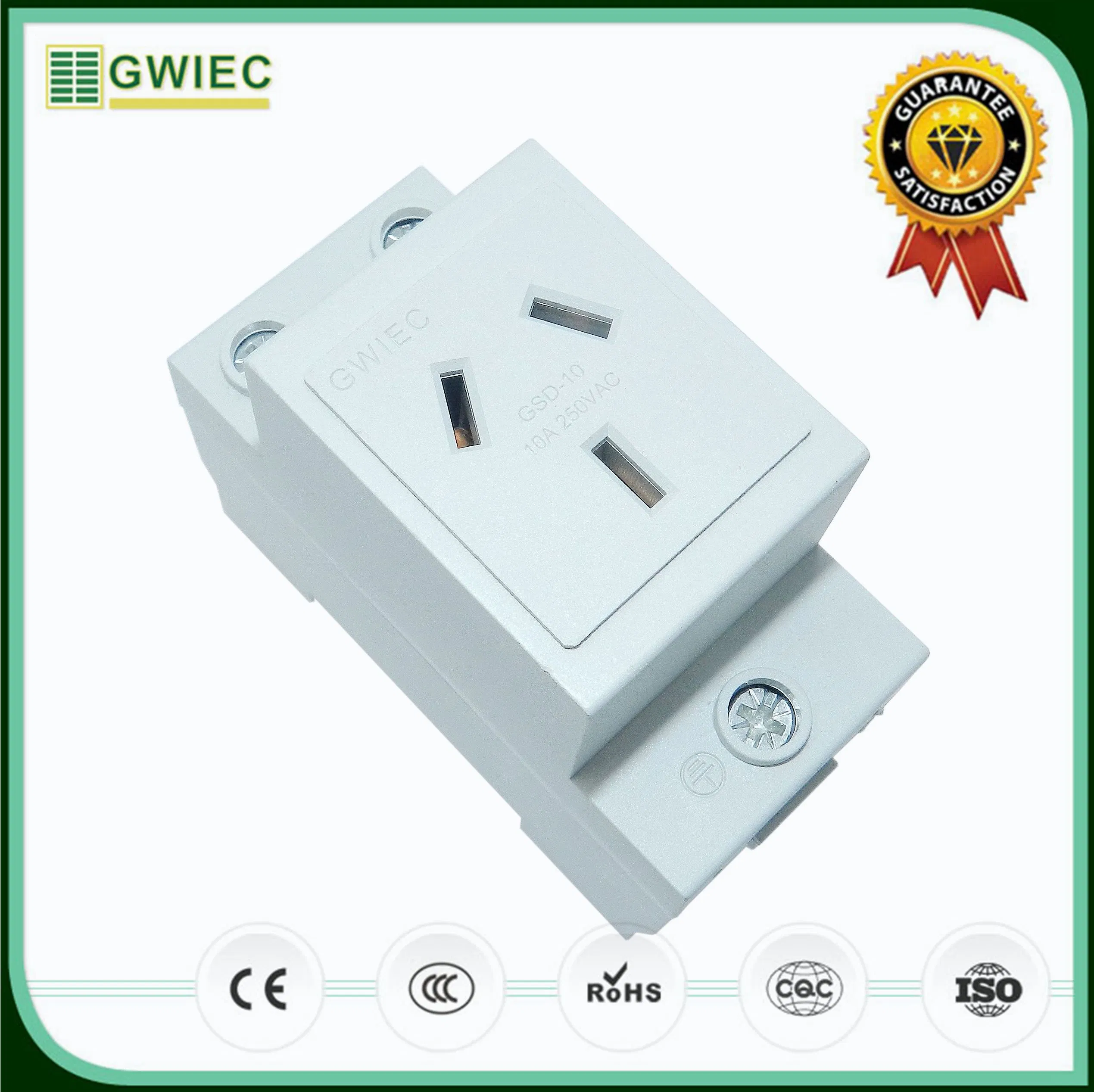 220V AC30 10 AMP de carril DIN modular Precio de la toma de alimentación