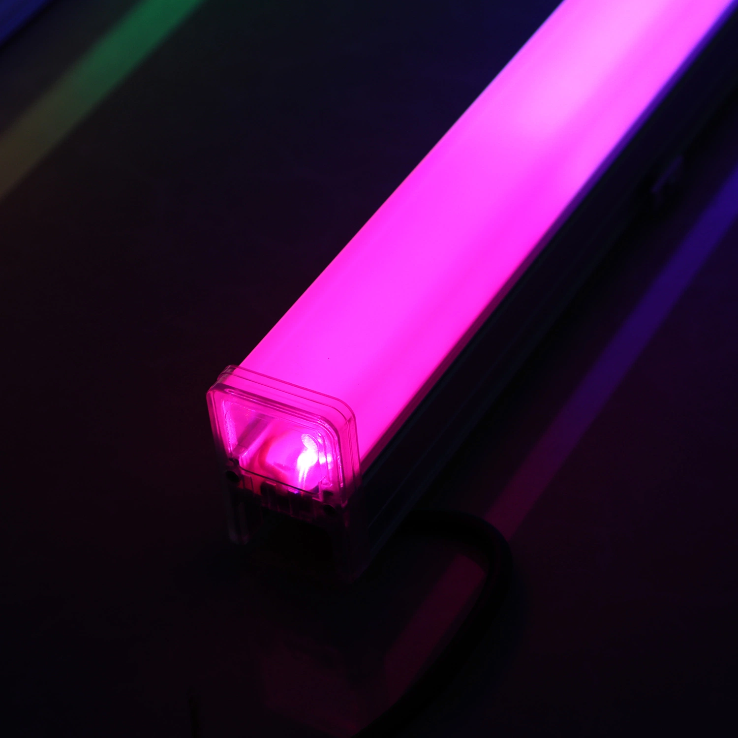 مبنى متعدد الألوان يتغير لون المبنى ديكور كونتور LED RGB