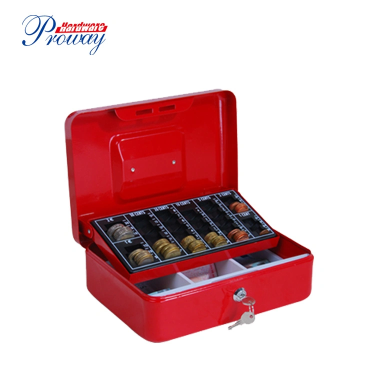 10 Inch Cash Box with Key Lock C-250m-Euro3