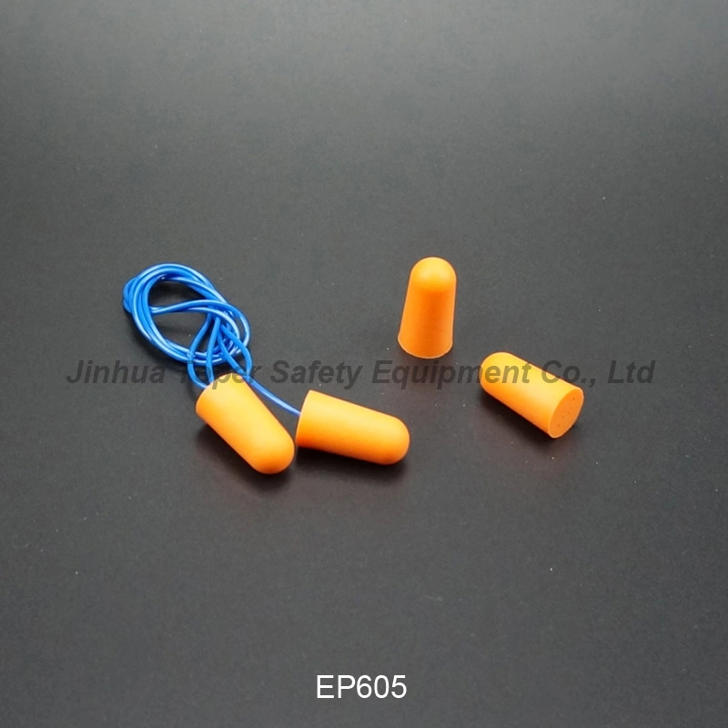 Anti-Noise Soft PU Foam Ear Plugs for Sleeping (EP605)