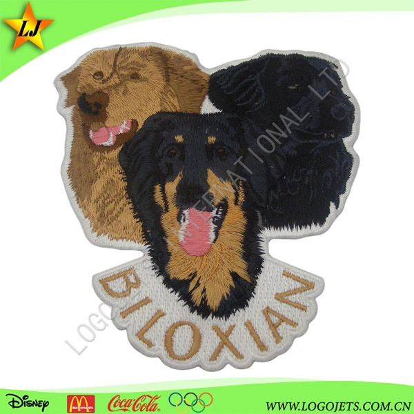 Pet Design Embroidery Patch for Clothing/Cap/Shoe/Other