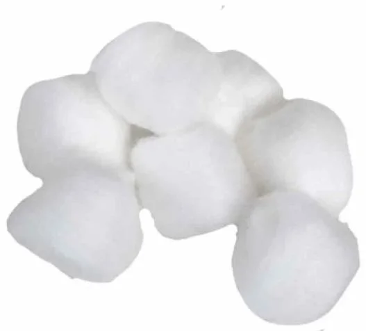 Bola de gasa de algodón absorbente de alta calidad