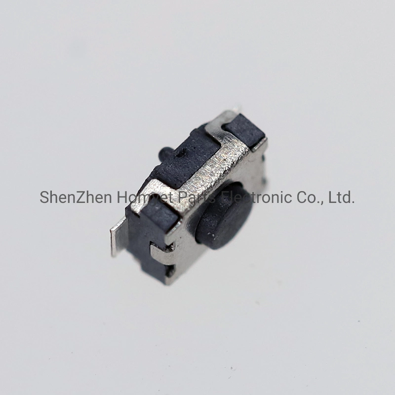 China Electronic Component with Positioning Little Turtle Touch Switch 3 * 4 * 2.0 Key Switch 2 Pin Manufacturer Registration Mast Round Button Tact Switch