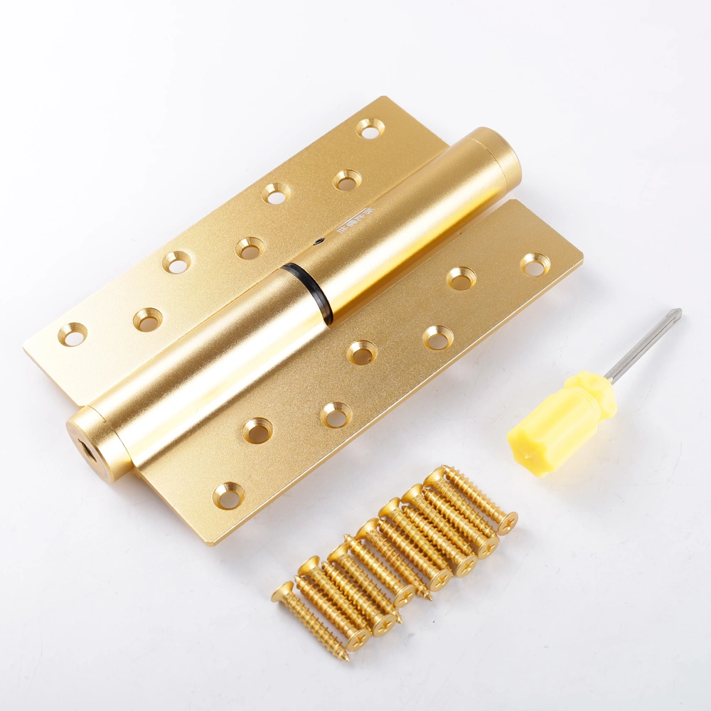 Adjustable Aluminum Sliding Closer Hydraulic Buffer Hinge Automatic Slow Self Closing Door Hinges