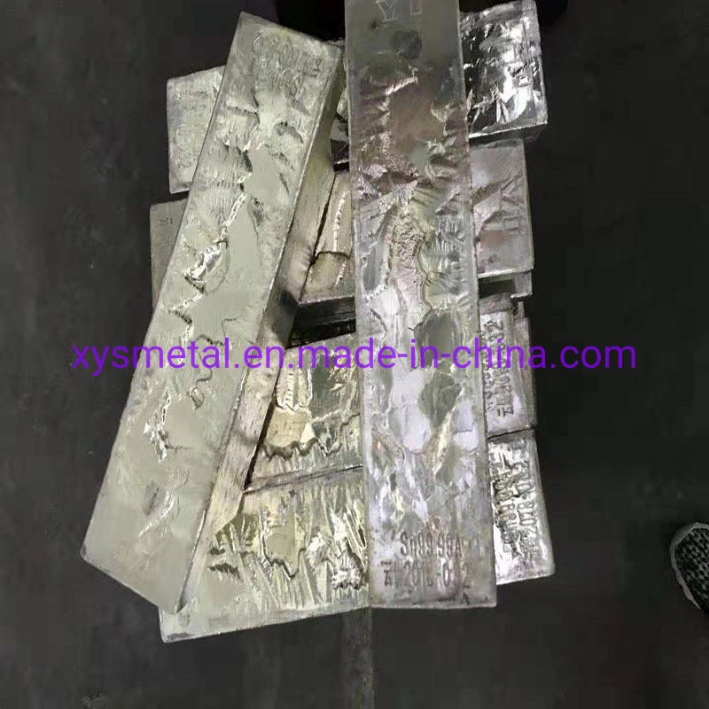 Tin Ingot 99.99 Pure Tin Ingot Factory Direct Supply Tin Metal Ingot