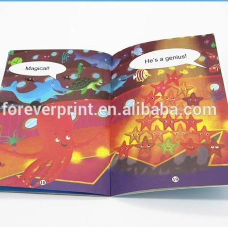 Wholesale/Supplier Cheap Custom Logo Colorful Softcover Story Reading Book