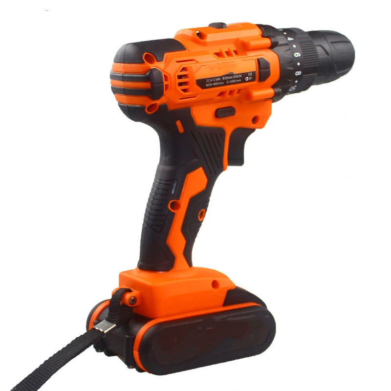 18V Power Variable Speed Cordless Lithium Battery Cordless Drill