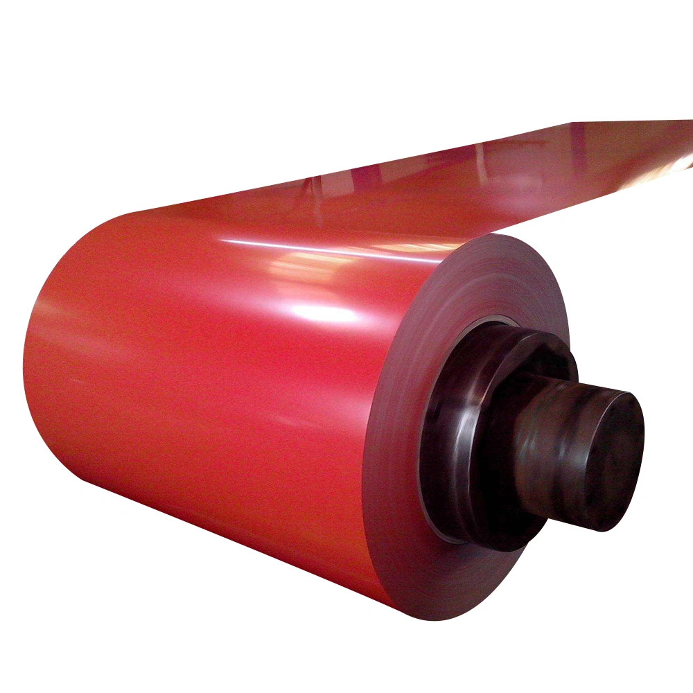 Factory Ral Color 3002 PPGI Prepainted Steel Coil