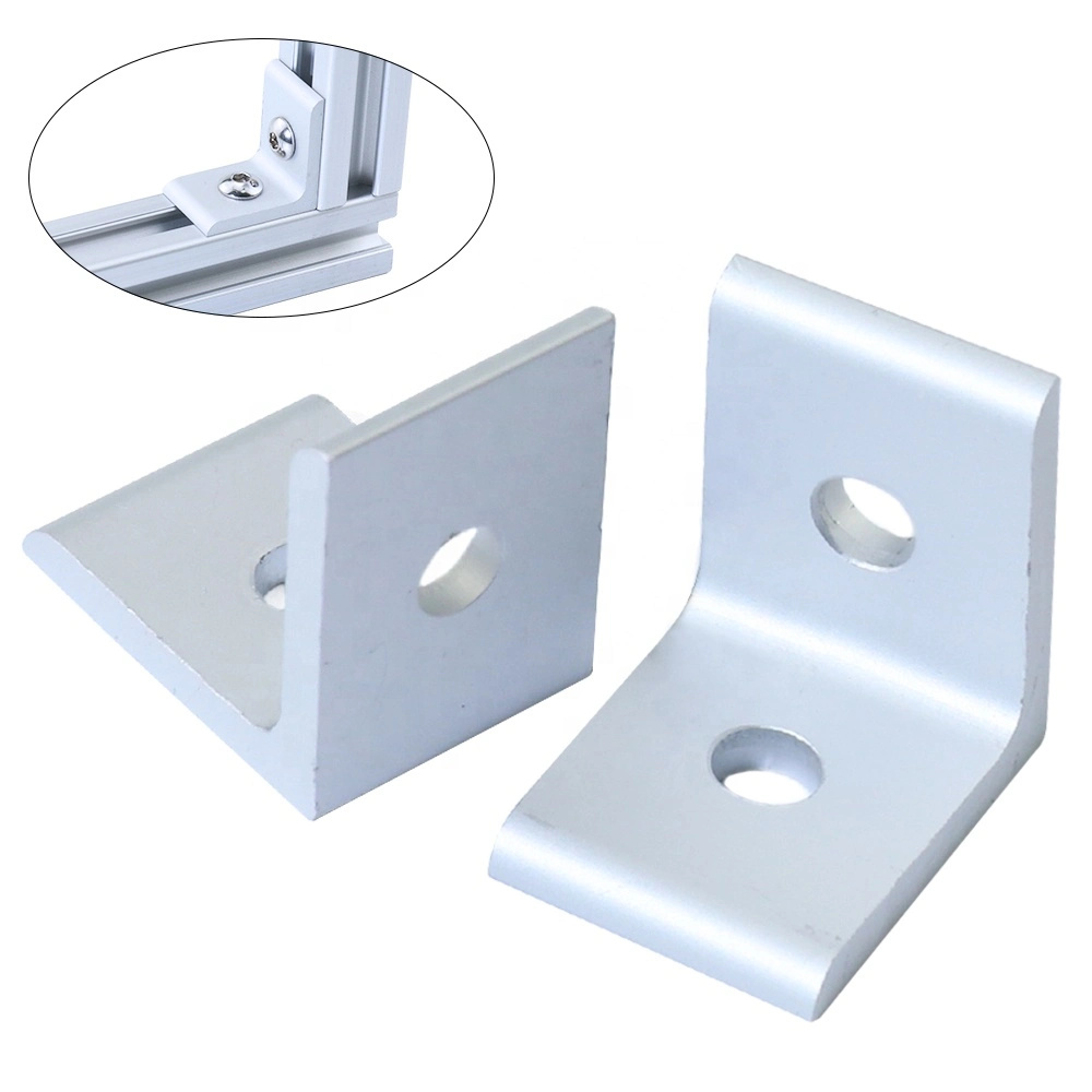 Accesorios para extrusión de aluminio conectores de esquina/ Accesorios para juntas de esquina