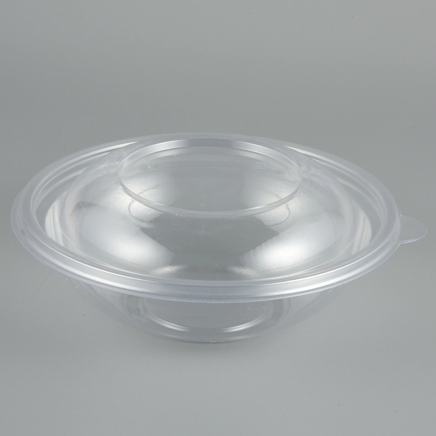 Round Shape 16oz/18oz/24oz/32oz Disposable Pet Salad Bowl with Lid