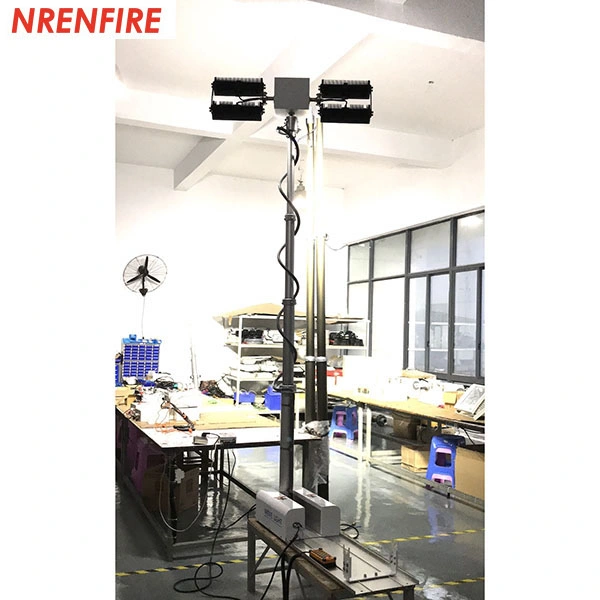 2.6m Pneumatic Telescopic Mast Light-Fire Truck Roof Top Mounted