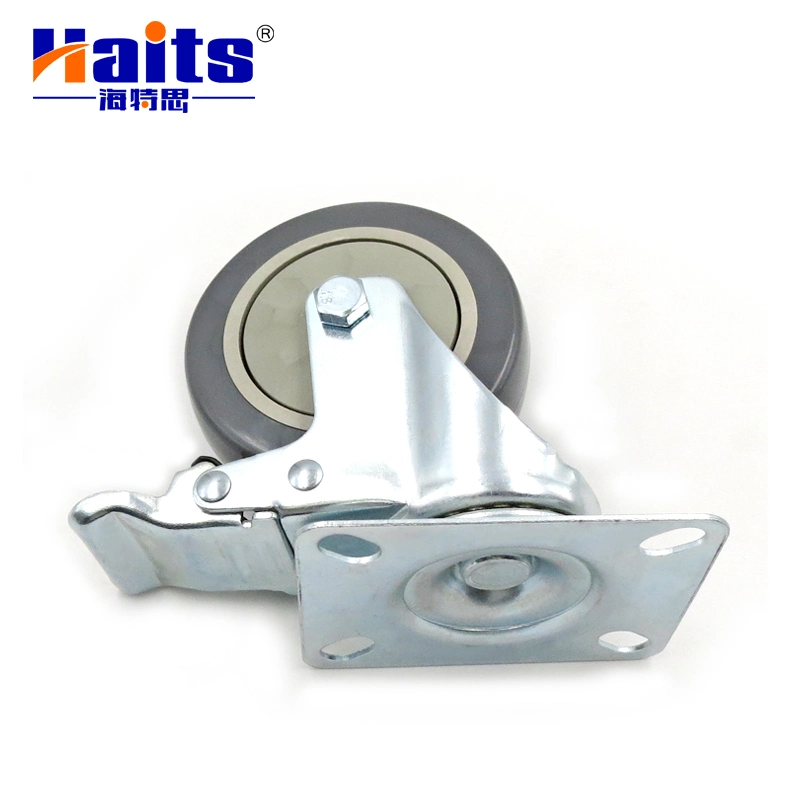 Locking Caster Wheels Pneumatic Casters Spring Loaded Gate Wheel