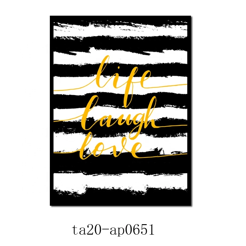 Black and White Canvas Wall Art Printing Cheap Home Decor Stripes Modern Simple Minimalist Artistic Cool Decor Indoor