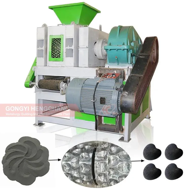 Lignite Fluorite Ore Metal Powder Steel Slag Ball Press Coal Briquette Machine