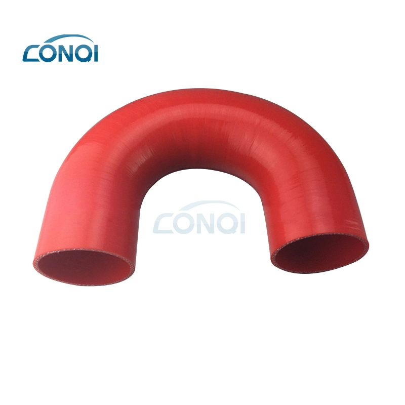 Manufacturer Suppliers Flexible 180 Degree Elbow Silicone Hose Coolant Turbo Silicone Hose