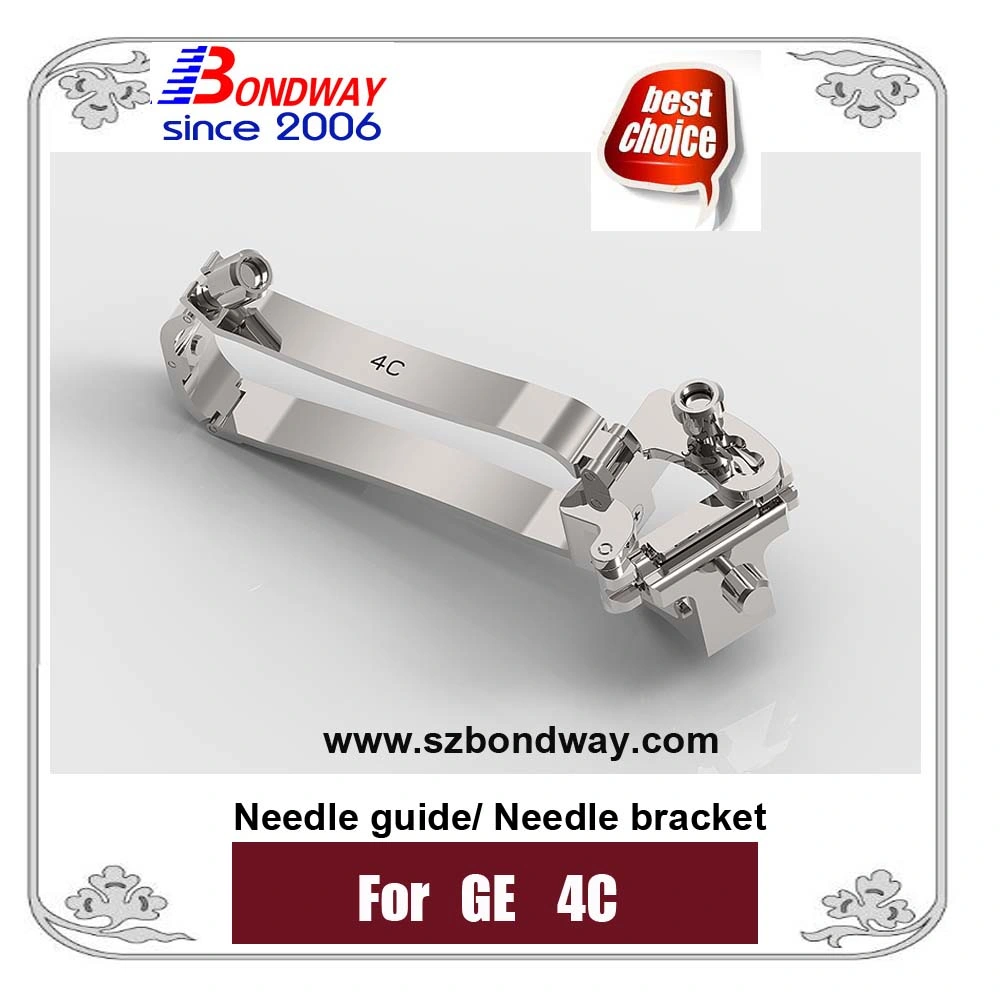 Needle Bracket Biopsy Needle Guide for Ge Curved Ultrasound Probe 4c 4c-a 4c-D 4c-RS 4c-Sc Ultrasonic Transducer, Diagnostic Ultrasonic Imaging System