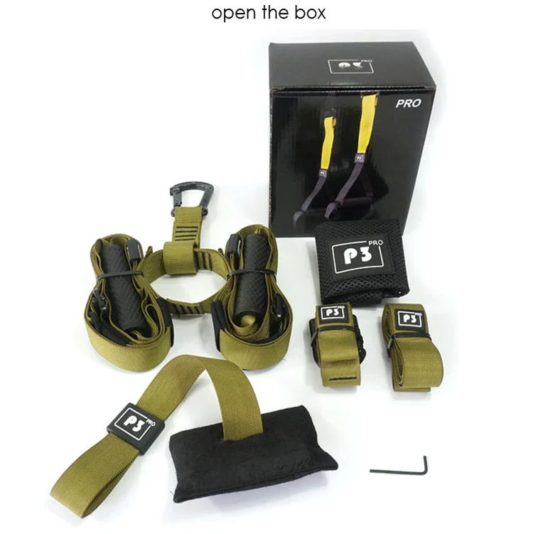 Home Fitness Gym Equipment Suspension Trainer Straps for training