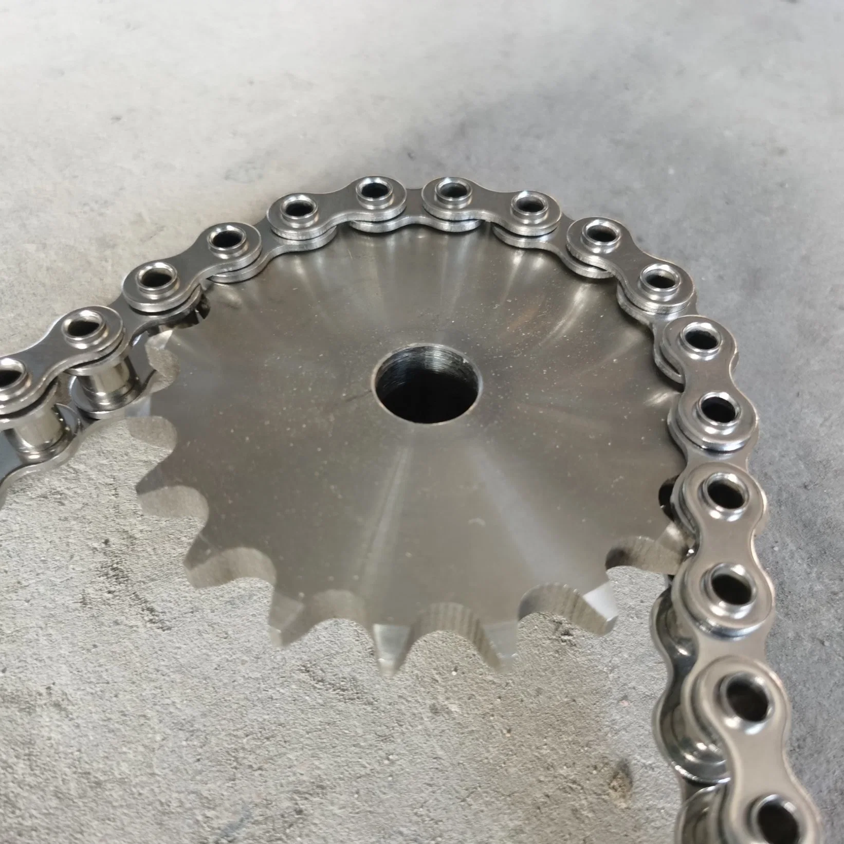 Cycle Sprocket Stainless Steel Pitch Plate Hub with Stock Bore Key Lightweight Tooth Center Hole Rear Transmission Parts Best Selling