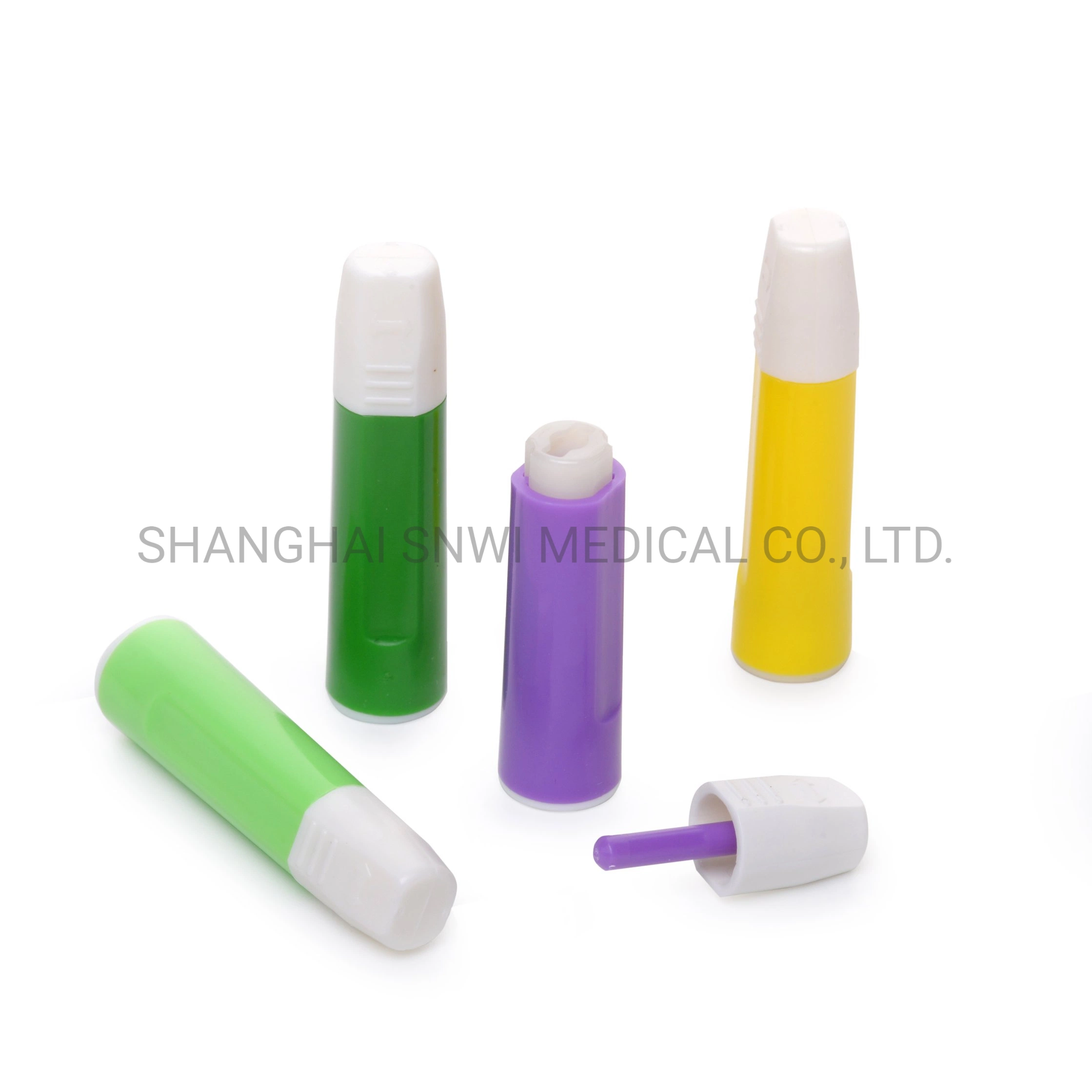 CE&ISO Certificate Medical Disposable Blood Lancet Panstic Twist Type