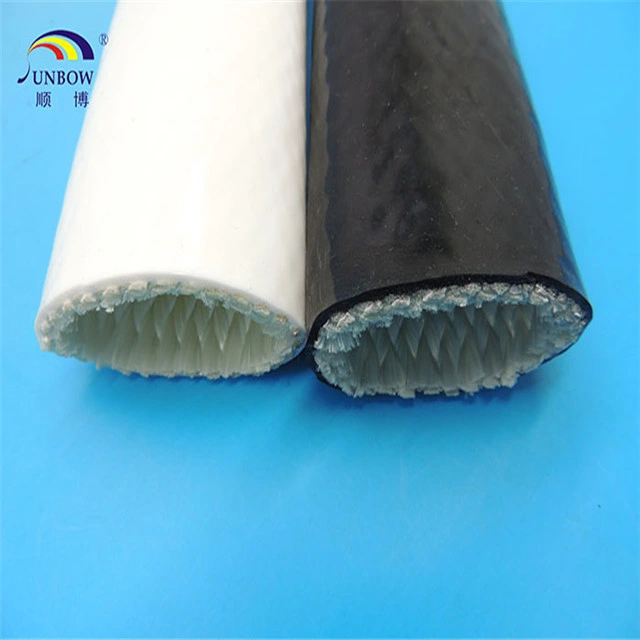 Fiberglass Silicone Rubber Coated Fire Resistant Sleeves