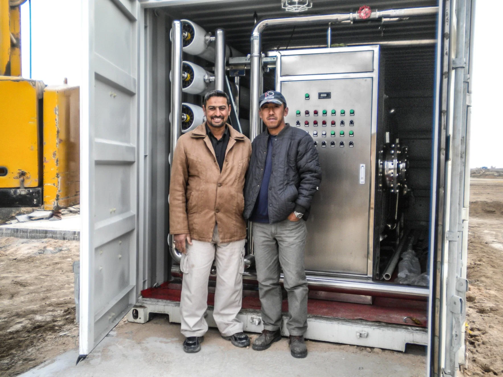 Portable Container Desalination System in Container Mobile Containerized RO Water Treatment