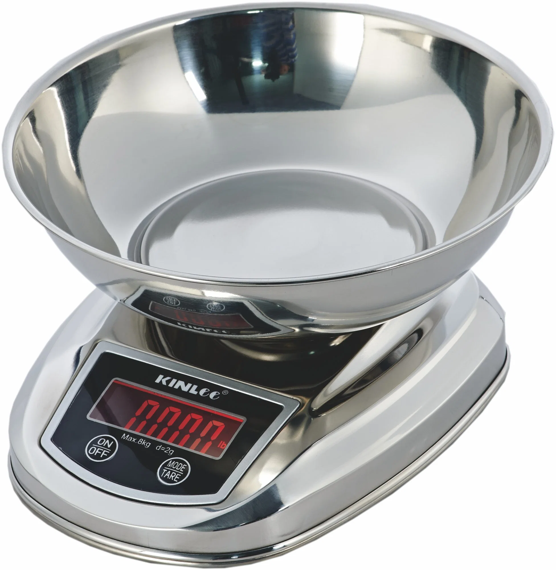 Ek18 Customized Professional Stainless Steel Digital Multifunction 8kg 17lb Kitchen Food Scale