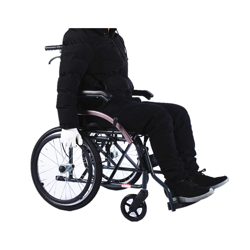 Chair Home Care Hospital Good Quality Aluminum Manual Wheelchair for Patients Wheelchair