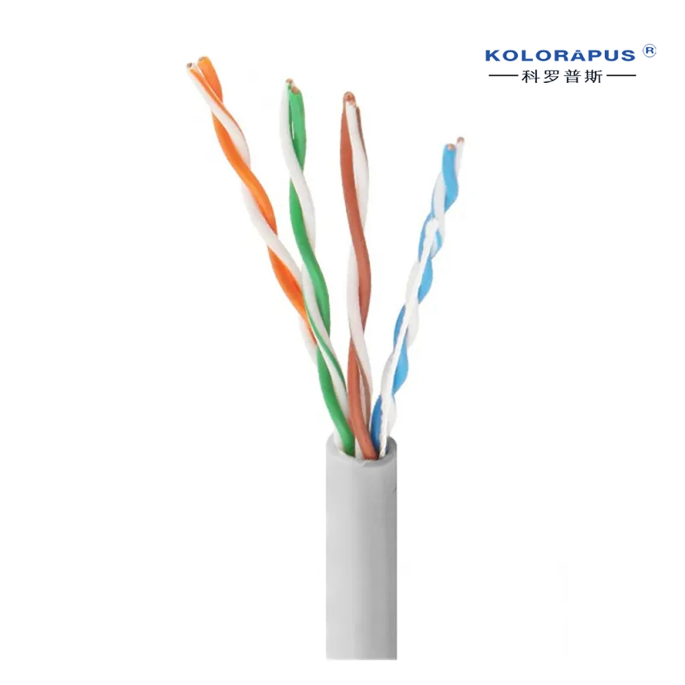 Kolorapus SFTP Cat5e 4X2X24AWG CCA/Cu Computer Cable LAN Cable