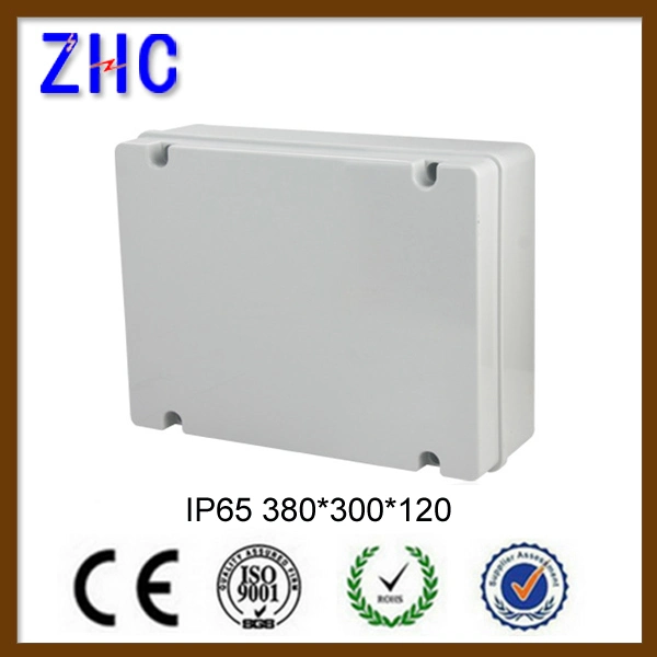 China Manufacture 380*300*120 Plastic Waterproof Box IP65 Waterproof Hinged Plastic Junction Box Enclosure Box