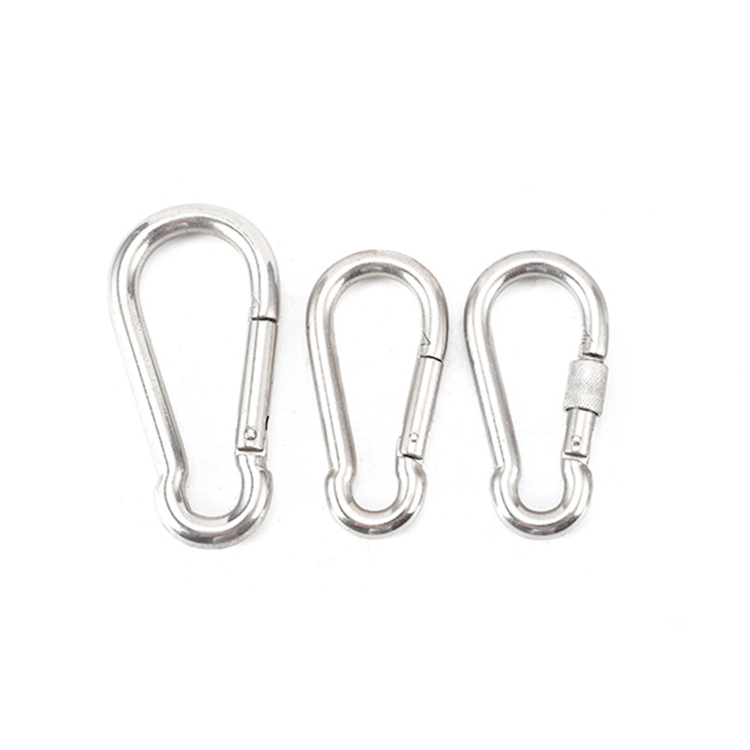 Muelle de acero inoxidable grillete de Snap Hook montaje