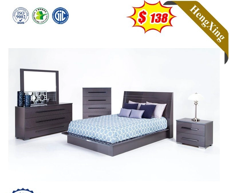 Latest Full Bedroom Set Wood Cabinet Bedroom Furniture Set for Home