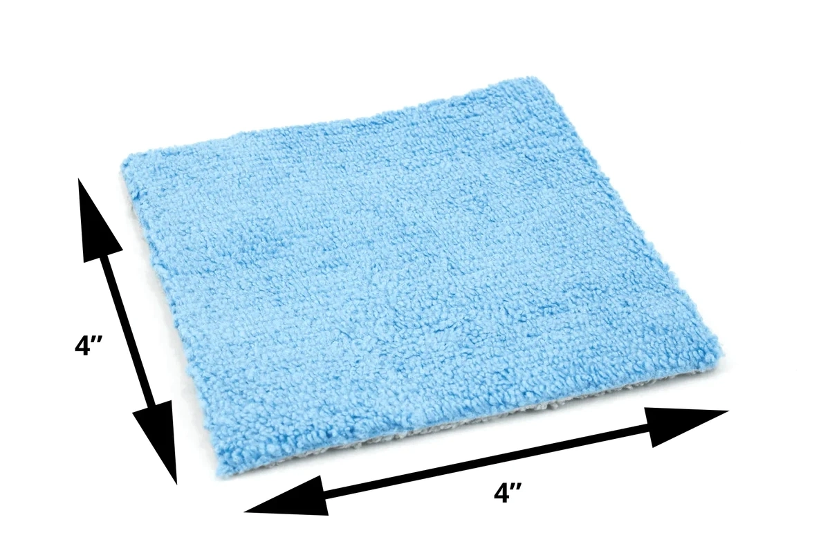 Microfiber Cleaning Cloth for Car Coating Applicator Cloth with Barrier Layer 14"*14"