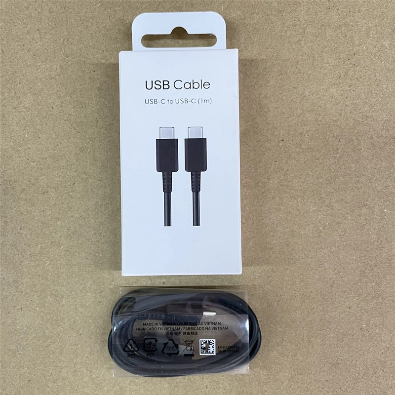 Original Kabel USB C Super Fast Charging 25W Da705 para Samsung cables Hot Vender Accesorios para teléfonos móviles