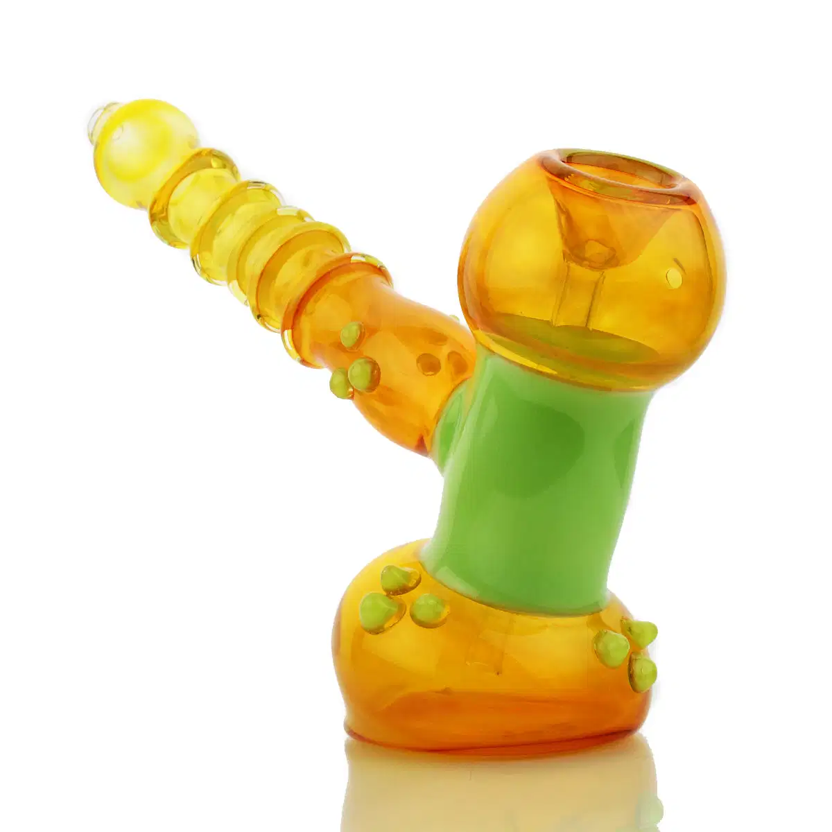 9" Slime Hammer Fume Glass Bubbler Hookah Rolling Paper Glass Pipe Accessories