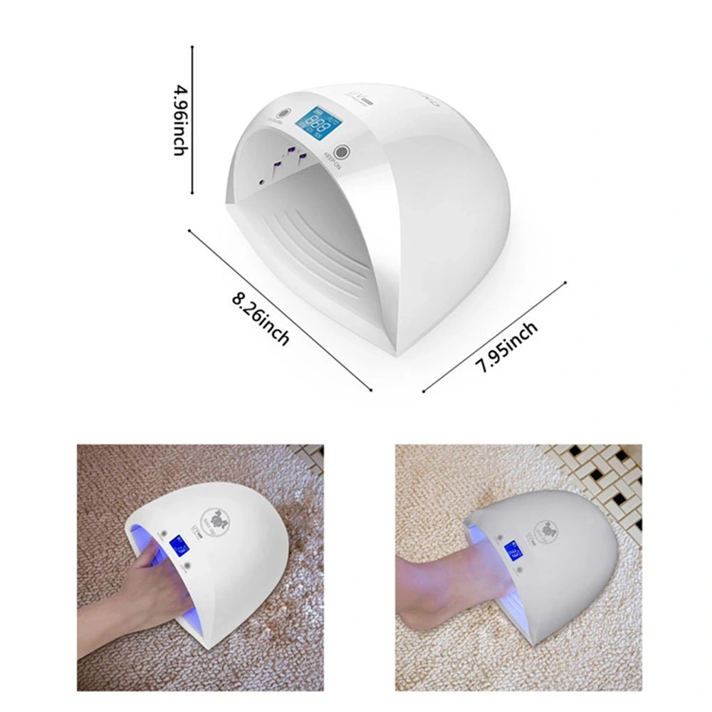 Fournisseurs de produits de beauté en gros Lampe à ongles LED sans fil de 60W avec capteur automatique