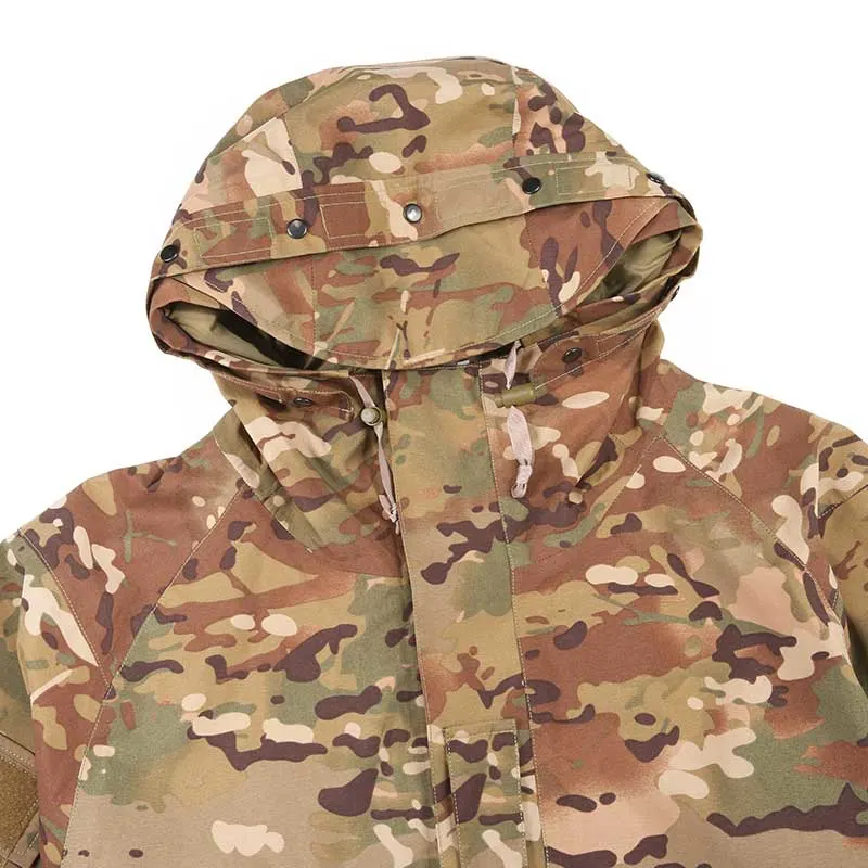 Custom 100% Nylon Wind-Proof Multicam Camouflage Military Men's Jacket