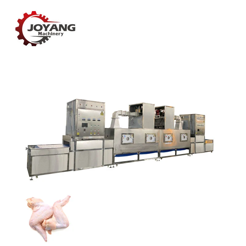 Refrigeration House Chicken Breast Defroster Microwave Thawing Machine