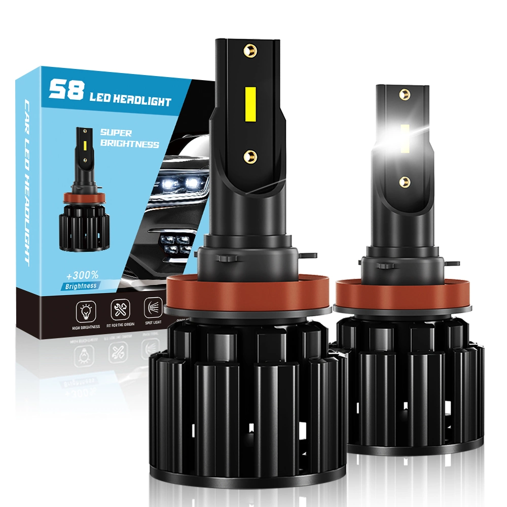 Los faros LED 52W 110000 Lumen automóviles HID Kits de sustitución bombilla LED de sustitución de estilo para el sistema de iluminación automática de H4 H11 9005 9006