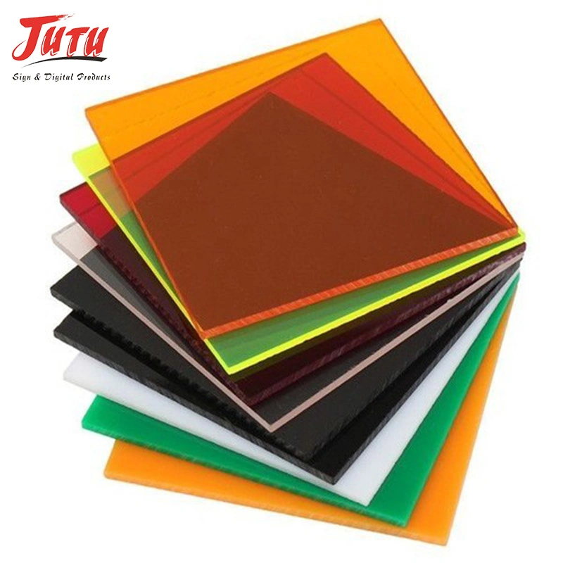 Jutu 30~40 MPa 1.22*2.44m Acrylic Sheet PMMA Sheet Transparent Acrylic Sheet