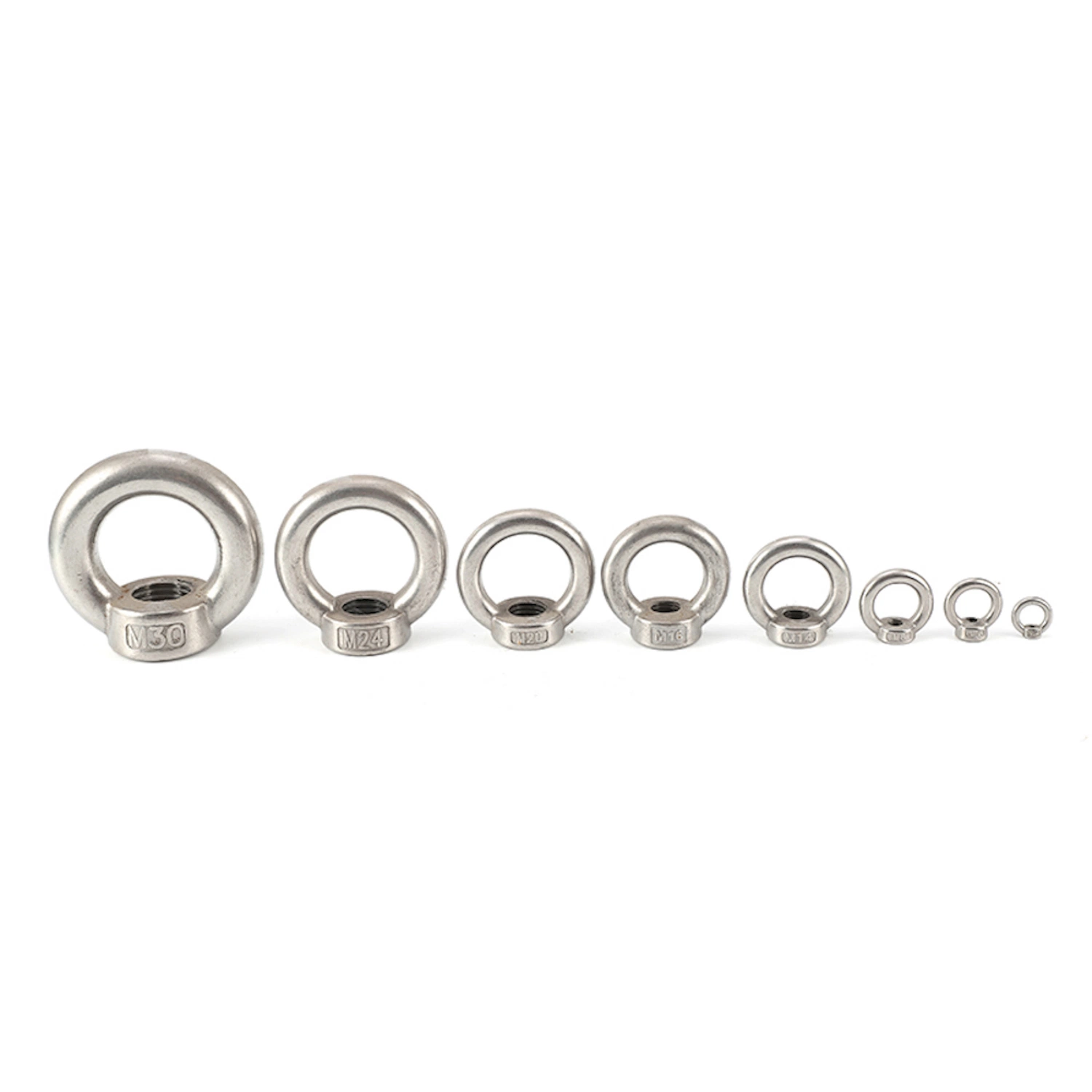 Rigging Eye Nut fastener in Stainless Steel for Wire Rope