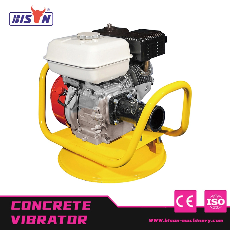 Bison Maquinaria de construcción 5.0HP OEM/ODM Motor de gasolina de la fábrica Poker Vibrador Vibrador de concreto