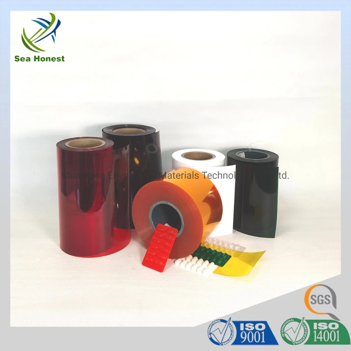 Pharmaceutical Packaging PVC PVC/PE PVC/PVDC Films for Pills Blister Pack