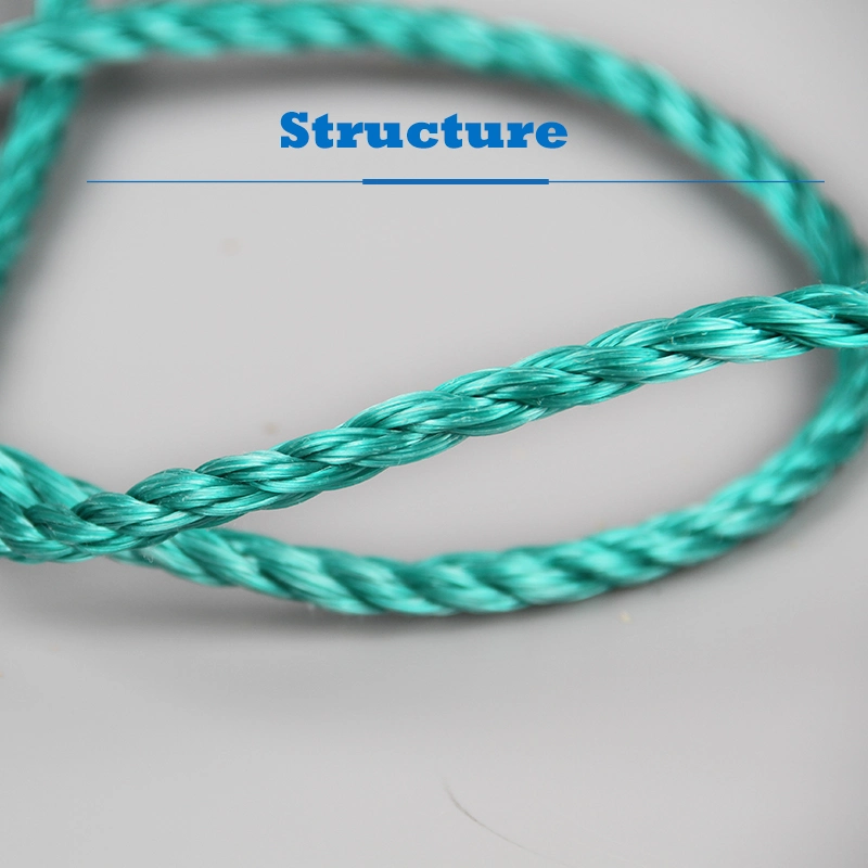 High quality/High cost performance  Danline PP Mono 3 4 Strand Rope