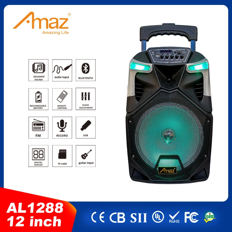 АС-каталка Amaz China 4", 4-дюймовый, караоке, DJ, Bluetooth Ораторов