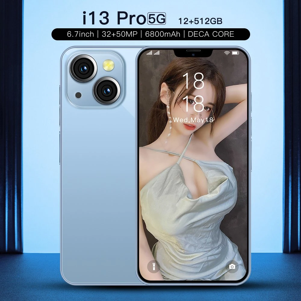 Wholesale/Supplier Smart Phone Phone 13PRO 6.3inches Phone Android Mobile Phones 16+512GB