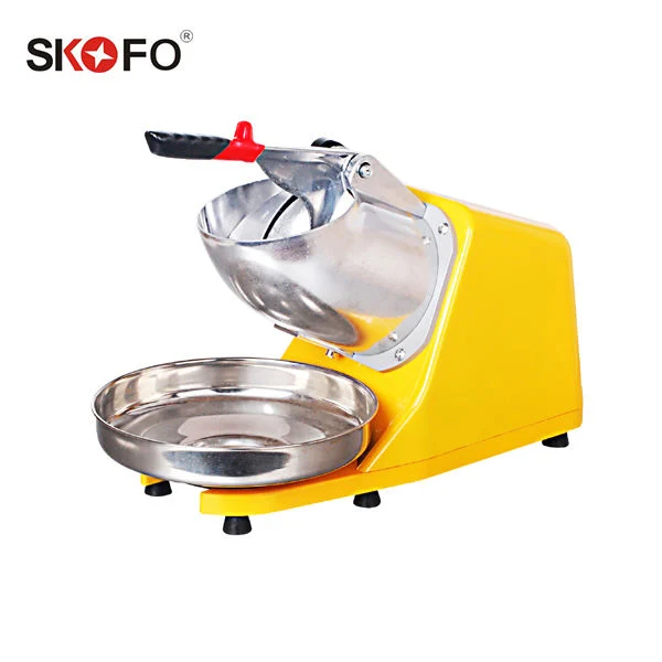 Best Selling Commercial Electric Cube Crushed Ice Shaver Blender Maker Machine Ice Crusher